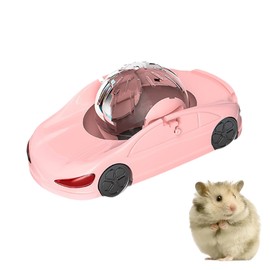 Hamster Running Ball - Hamsters Ball, Small Animal Exercise Wheels, High - Definition Breathable, Small Pet Exercise Ball, Silent Bearings, Smooth Tires, Ultra Durable Running Hamster Toy, Pink
