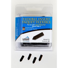 Logan F11 Flexible Insert Points (400 pcs) for use in Logan F400-1 Fitting Tool, a Point Driver for Picture Framing