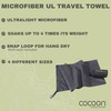 Cocoon ultralight - lightweight microfibre hand towel, s
