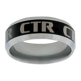 One Moment In Time J124 Size 9.5 Choose The Right Tungsten Magnum Ring Mormon LDS CTR