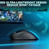 SOLAKAKA SM850 Gaming Mouse Wireless, 24000 DPI, 55g Lightweight Mouse