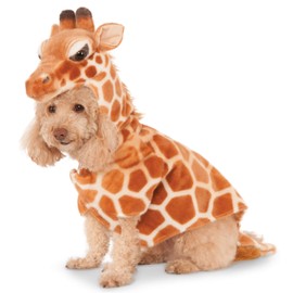 Giraffe Hoodie for Pet, Small