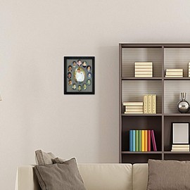 Northland School Years Picture Frame K-12 | Classic Oval Collage | School Days Graduation Frame | Affordable | Holds Twelve 2" x 3" Photos and 5" x 7" K to 12 Photo | Black Frame Dark Gray Mat