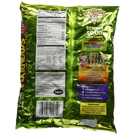 Warheads Extreme Sour Hard Candy 175 Pieces Assorted Flavors - 25 oz bag