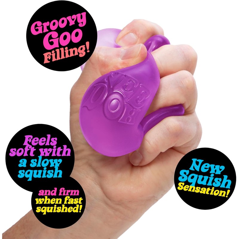 Needoh Nice Cube - Sensory Squeeze Toy with Super Solid