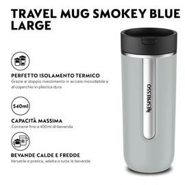 Nespresso - Taza de viaje táctil (azul)