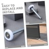 Operitacx 4pcs Nylon Garage Door Rollers Door Track Steel for