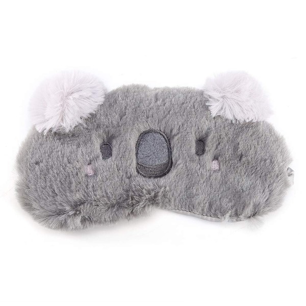 Sleep Mask & Blindfold, Cute Animal Eye Mask Cover Deer Winter Carton Nap Eye Shade Mask (Koala)