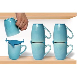 ELYPRO - Drinkware apilador (Azul)
