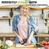 Finger Grip Vegetable Peelers for Kitchen - Silicone Kitchen Mini