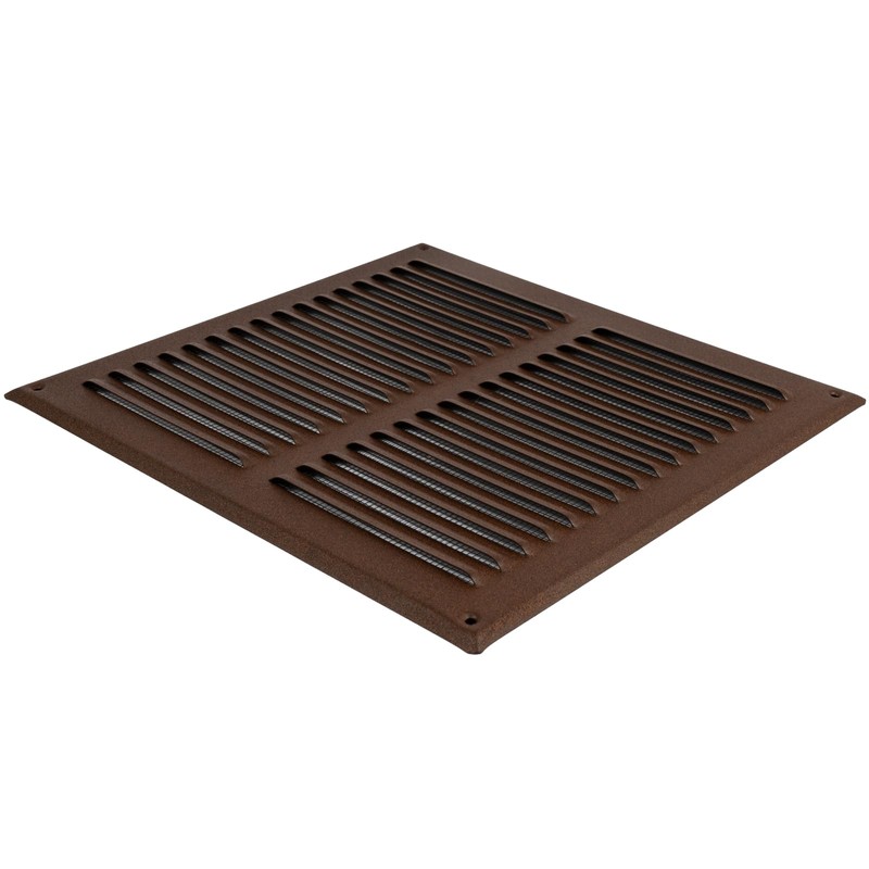 HVAC OV 10" x 10" Inch Brown Stainless Steel Square