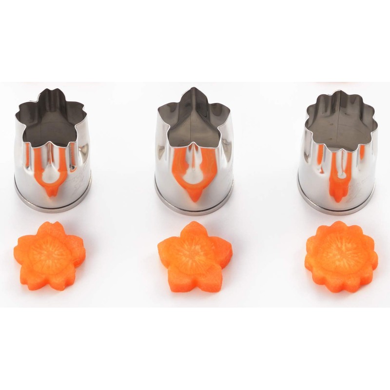 Yoshikawa YJ2789 Vegetable Cutter, Made in Japan, Set of 6