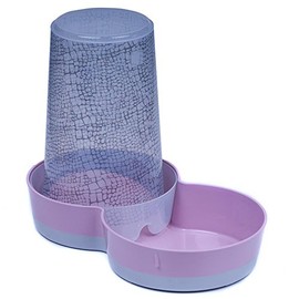 Trendy 2-in-1 Food or Water Dispenser 3.75 L Dusky Pink