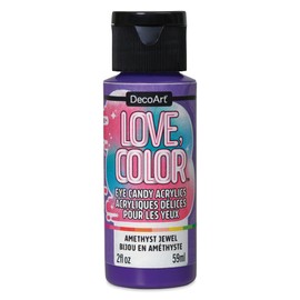 DecoArt Love, Color Acrylic Paint - Amethyst Jewel, 59 ml