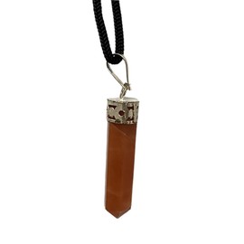 VIE VIE Pencil Pendant, 25-30mm (Red Aventurine)