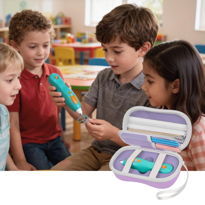 Againmore Case Compatible with 3Doodler Start+ Essentials (2024,2023), 3D Pen