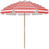 AMMSUN 7.5ft Heavy Duty HIGH Wind Beach Umbrella Commercial Grade
