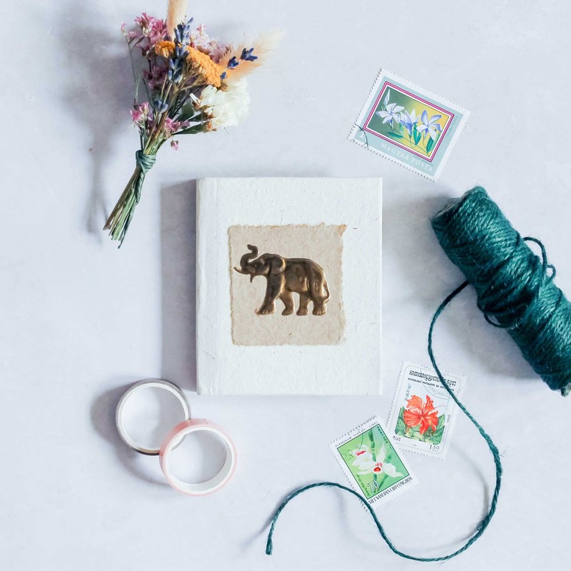 Elephant Dung Notebook | Handmade, Fair Trade & Eco Friendly