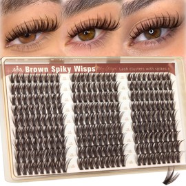 Brown Lash Clusters Manga Lashes Clusters Wispy Cluster Eyelash Extensions