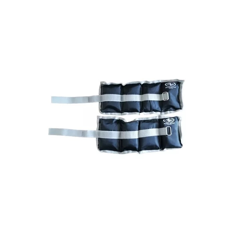 Athletic Works Polainas Pesas 2.26kg Par Ajustables Para Muñecas Y