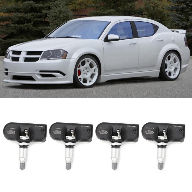Fydun TPMS Sensor, 4 Pieces Tyre Pressure Monitoring Sensor Replace