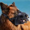 Dog Muzzle, Breathable Basket Muzzles for Small, Medium, Large and