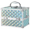 FRENESSA Makeup Case Portable Train Case Cosmetic Organizer cases 4