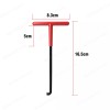 T-handle Exhaust Pipe Spring Hook Drum Brake Shoe Puller Tool