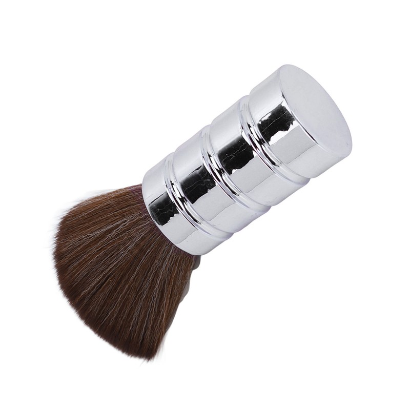 Barber Neck Duster Brush Soft Gentle Electroplating Process Professional Neck
