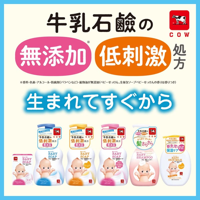 Kewpie Full Body Foam Soap, Baby Soap Scent, 23.7 fl