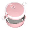 Portable Stainless Steel Insulated Lunch Container Keep Food Warm, Lunch