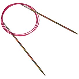 KnitPro 100 cm x 3 mm Symfonie Fixed Circular Needles, Multi-Color