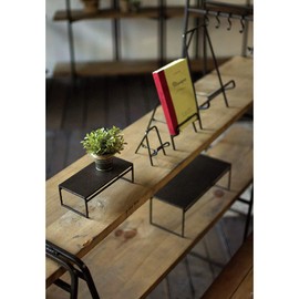 SPICE OF LIFE DTFF2762 Joseph Iron Plate Stand Dark Brown M Size Display