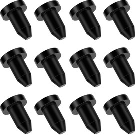 12 Pcs Kayak Drain Plug,Universal Rubber Kayak Scupper Plug,1/2" Water Retaining Drain Plug Canoeing Boat Compatible with Most Kayaks