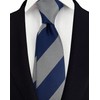 Secdtie Corbatas modernas de rayas para hombre, diseño formal, para