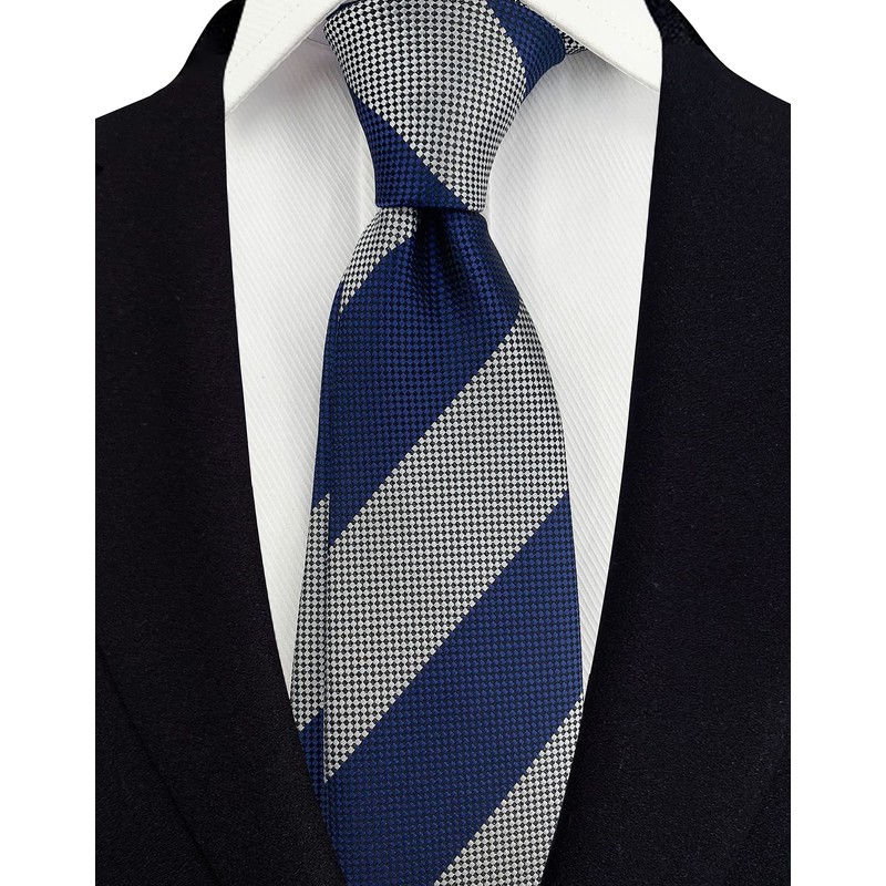 Secdtie Corbatas modernas de rayas para hombre, diseño formal, para