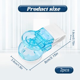 2Pieces Pill Taker, Pill Organizer Medication Aids Tablet Opener for Medication, Portable Pill Taker Remover Pill Popper for Blister Packs