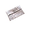 Travel Size Tissue Holder with Newsprint Pattern Fabric