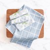 ELYN Microfiber Kitchen Dish Towel & Dish Cloth Set, Quick-Dry