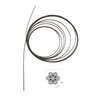 Wire Rope 4 mm 10 m Stainless Steel 7X19 EN
