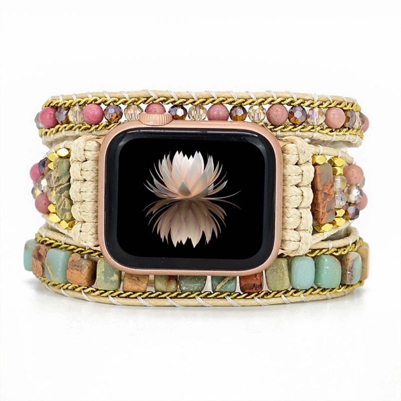Boho Beads Watch Band Charm Bracelets Beaded Watch Bracelet Band