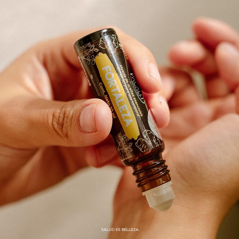 Roll On Fortaleza PACALLI · Aceites Esenciales de Pino, Tomillo