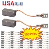 100 Pairs Carbon Brush For Bosch 11225VSRH (0611260539) Cordless Rotary
