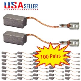 100 Pairs Carbon Brush For Bosch 11225VSRH (0611260539) Cordless Rotary Hammer