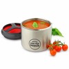 Pioneer Vacuum Insulated Lunch Box, Leak-Proof Food/Soup Flask with Extra