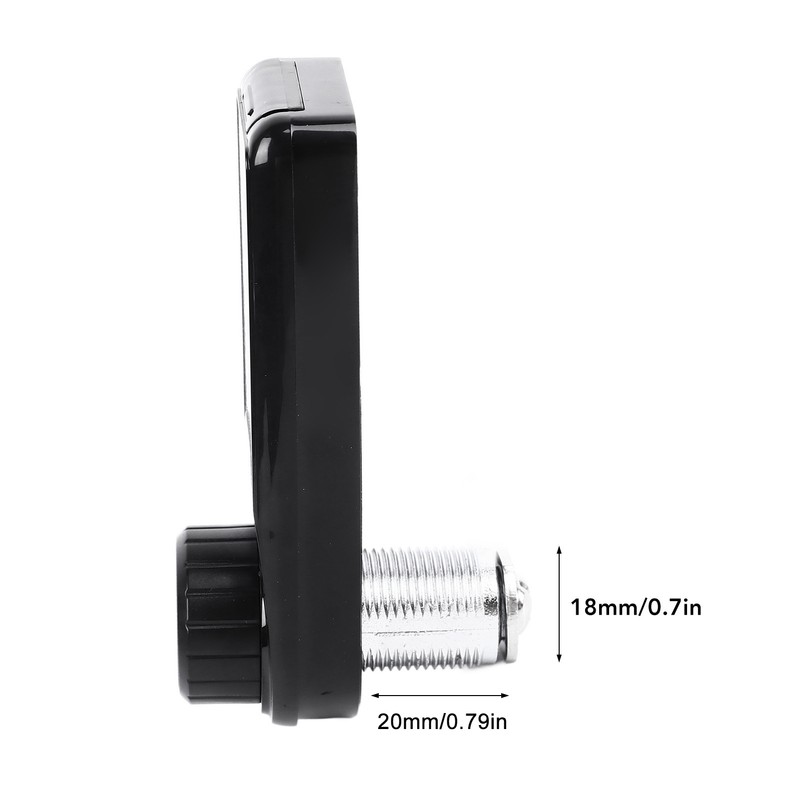 Touch Digital Password Keypad Cabinet Lock 20mm Black Electronic Anti