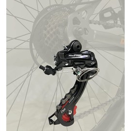 Meghna Bicycle Rear Derailleur Tourney RD-TZ500 6/7-Speed Long Cage for Mountain Road Bike MTB Direct Mount