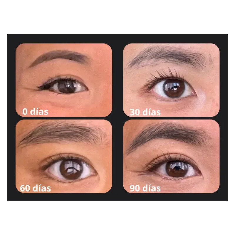 2 Roll On Crecimiento Cejas Om Style Mayor Densidad Volumen
