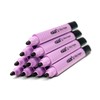 Eziglide TriGrip Drywipe Whiteboard Pens Black, Pack of 35 Whiteboard