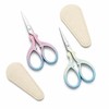 2 Pack Embroidery Scissors with Covers, Small Needlepoint Scissors (Style1)
